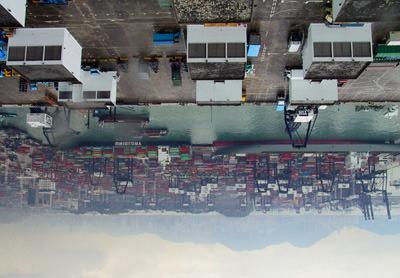 Beef Mission 2001: Chengdu, Guangzhou, Panyu, and Hong Kong, China / 5 The ports at Hong Kong (above) and Panyu.