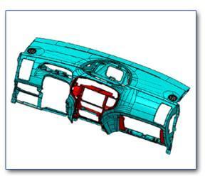 DXF CAE provides optimized layout for mold designing