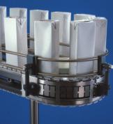 out-feed, transfers or internal conveyors.