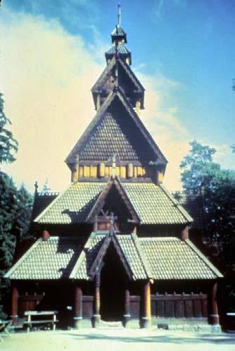 Stave church in Norway More than