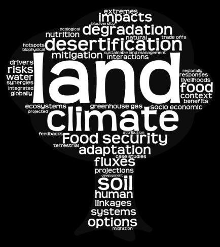 IPCC Special Report on Climate Change and Land (SRCCL) Chapter 1: Framing and context Chapter 2: Land-climate interactions Chapter 3: Desertification Chapter 4: Land degradation Chapter 5: Food