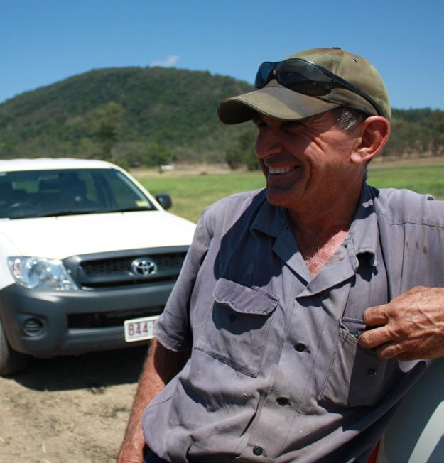 Rodney has also been involved in the Paddock to Reef Program, providing his land and labour for a paddock monitoring trial that has run since 2009.