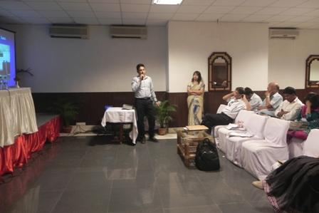 Presentations Miss M.M. Dutta, Administrator, Pratiksha Hospital gave a presentation on In house Biomedical Waste Management Of Pratiksha Hospital in Guwahati city.