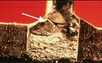 Weld Crack Due to Slag Inclusion