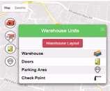 Truck Driver notified on his mobile with door or parking lot information Backend System EWM 2 Truck Driver App