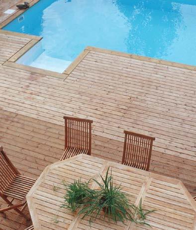 ThermoWood decking is resin-free, light-weight and easy to work. It is an ecological, durable and chemical-free solution for creating the finishing touch to your home surrounding.