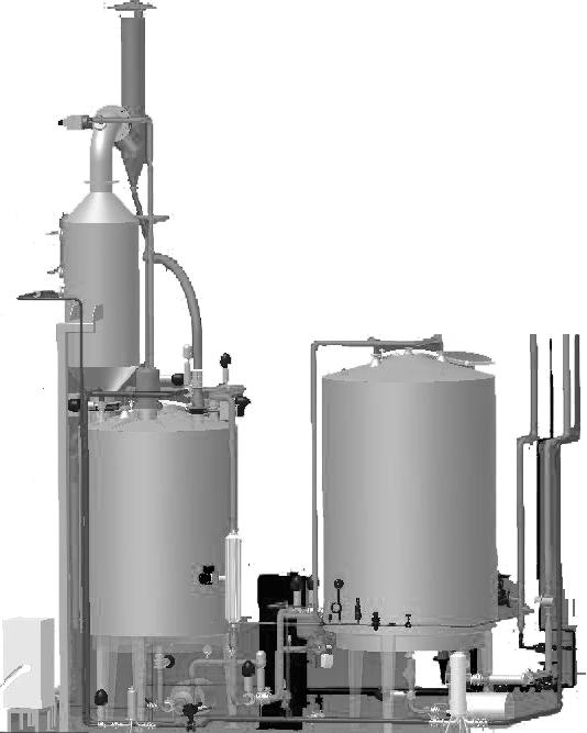 SUGAR SATURATION INSTALLATION Water sugar mixing SOLUTIONS installations.