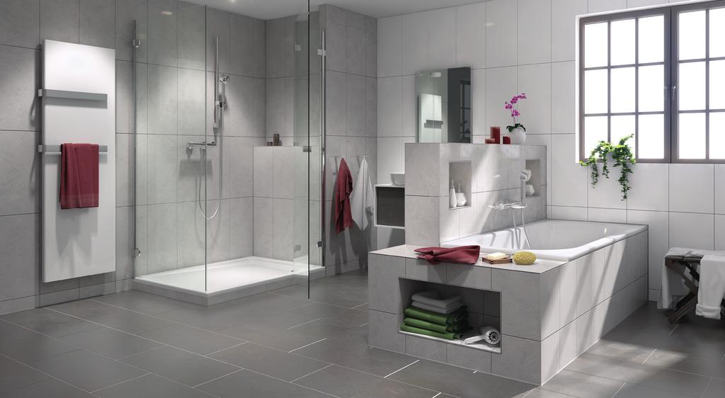 SPACE FOR STORAGE Bath modules from SCHEDEL offer all manner of storage
