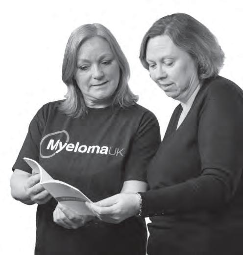 For more information Myeloma UK provides a wide range of information covering all aspects of the treatment and management of myeloma.
