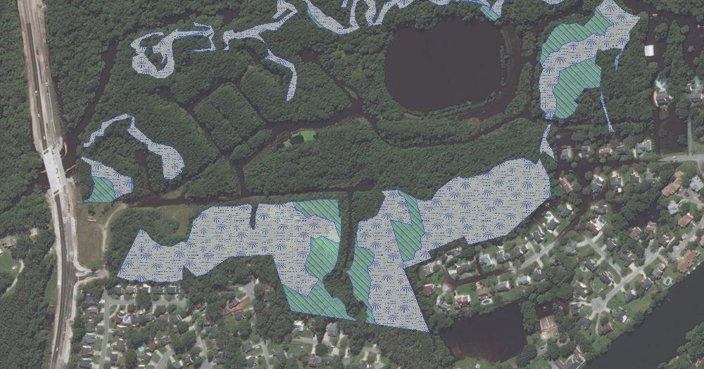 Site Boundary Protected Area (43.77 ac) Prior Protected Wetlands (24.13 ac) Additional Protected Wetlands (5.