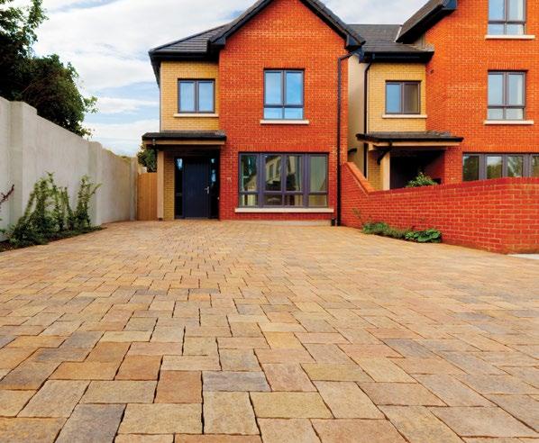 AQUA RIVEN Permeable Block Paving Aqua Riven block paving has a surface, modelled on natural stone, available in a 240 x 160 x 80mm single size in two colours: Sandstone and Limestone.