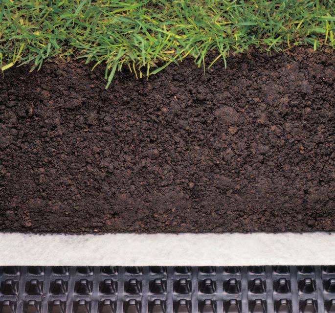 Deckdrain Deckdrain is a high performance geocomposite which offers an environmentally friendly alternative to traditional structural drainage techniques that utilise aggregates Deckdrain consists a