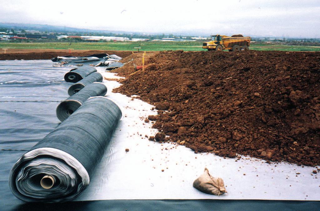 Special applications Deckdrain geocomposites are widely used in structural drainage applications where its high flow capacity and puncture resistance offer excellent drainage and properties.