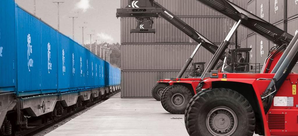 56 57 Container transportation «Transcontainer» OJSC branch in Kaliningrad Railway provides package of services on organization of railway container transportation to/from Kaliningrad region in the