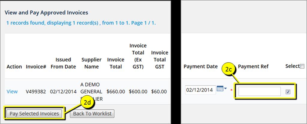 The Invoice is approved for payment and marked as Closed.