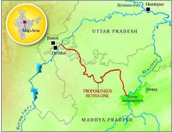 Interlinking of rivers (ILR) is a project which links two or more river basins by establishing a network of canals, increasing access to rivers by these canals and reducing the flow of water to the