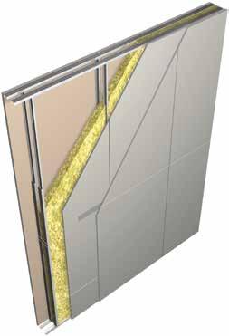 is a non-loadbearing, twin-frame high performance wall system that provides exceptionally high levels of sound insulation.
