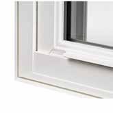 weatherstripping at all sealing locations decreases air and water infiltration Elegant, sculpted exterior for superior curbside appeal Full 7/8
