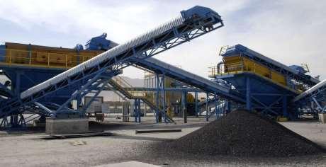 SLAG TREATMENT PLANT Start period: 2009 Nominal capacity (T/Hr): 120 Equipment: Crushers and Separators Products: