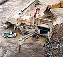 processing of demolition materials eliminates the need for
