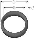 MOULDED O RINGS Our range of close tolerance conductive elastomer moulded O rings.