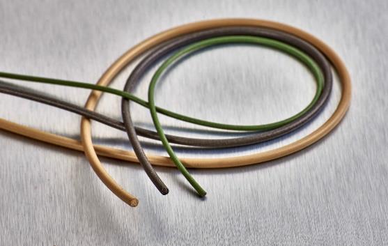 ELECTRICALLY CONDUCTIVE ELASTOMERS Page Conductive Elastomers 2-8 Moulded O Rings 9 Oriented Wires in Silicone 10-13 Expanded Wire Gaskets 14 Connector Gaskets 15-16 Fothershield s range of fully