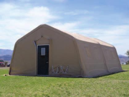 20 width x 32 length 7 Eave (12 Peak) x 16 Bay Spacing, 2 Gable Ends Shasta Shelter FTS20 2 - Zipper Doors - (4 x 6-8 ) 1- Electrical System - Re-locatable 60 Hz /240 V/3 Phase Electrical System