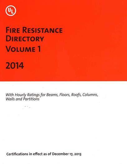 Concrete Fire Ratings Based on Listing Services Three methods for determining fire-resistance ratings: 1.
