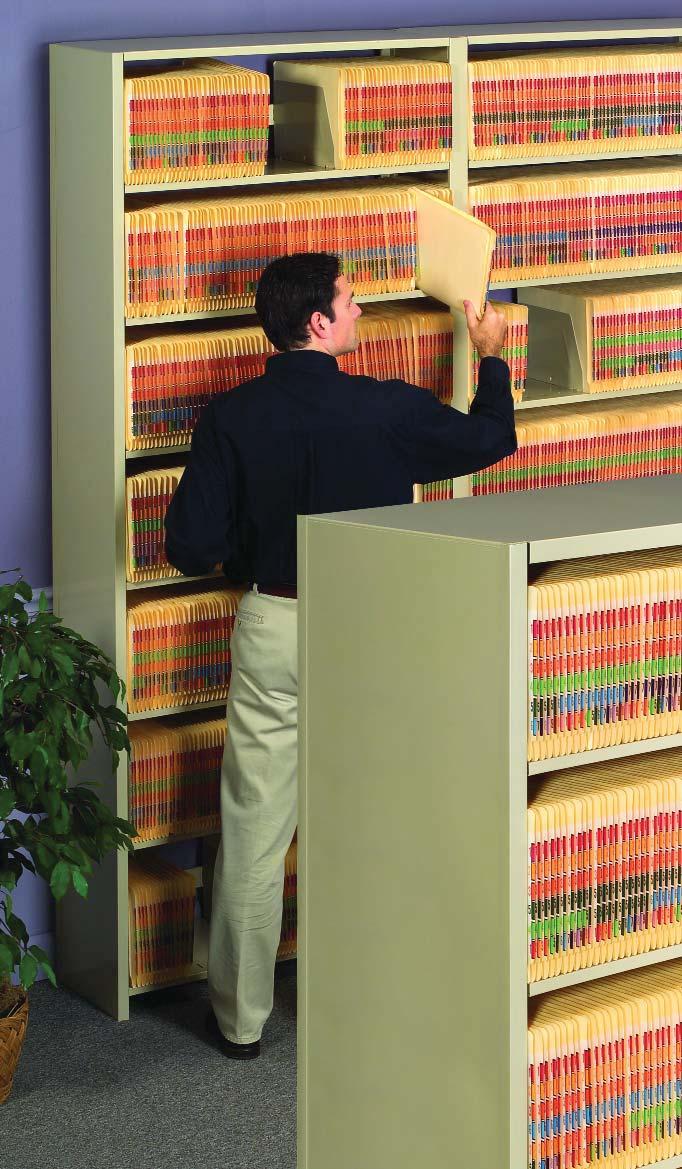 L&T Shelving Is Right For Your Business L&T Open Shelf Filing Solutions L&T Shelving provides the highest filing density per square foot, whether you're filing letter or legal-sized documents.
