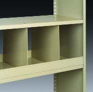 Hinged Door Assembly Converts 36", 42" and 48" wide closed units into a dust