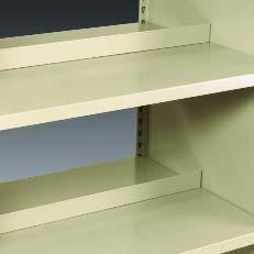 Reference Shelf Provides a convenient pull-out work space
