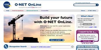 O*NET O*NET is one of many government-provided databases offering detailed descriptions of thousands of occupations, highlighting aspects such