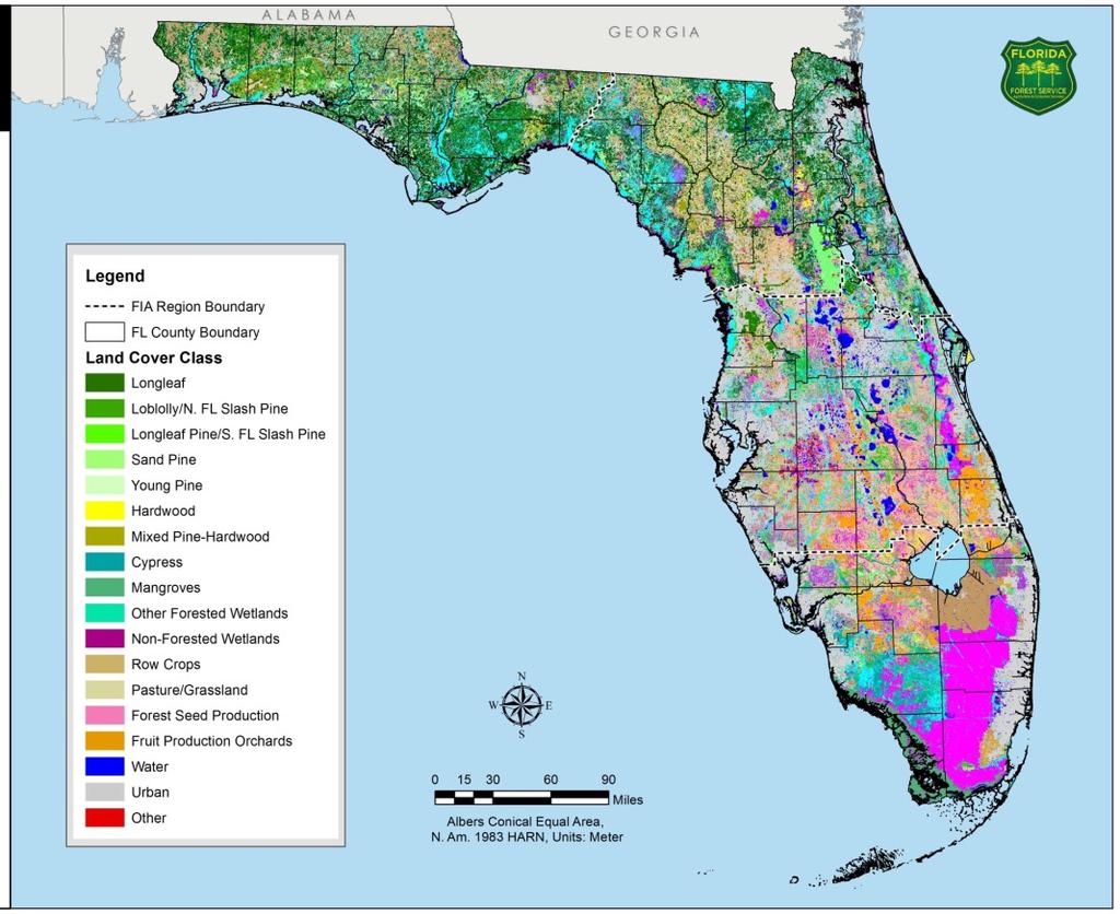 Forest Land in Florida Source: Brenner et