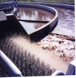 Process of Wastewater Treatment The New Process Step 1 (Physical Process) Step 2 (Biological Process) Clarifier has 3 sections.