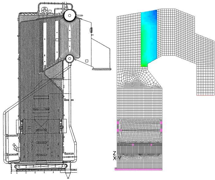 JOURNAL ARTICLES BY FLUENT SOFTWARE USERS JA147 CFD Guides Design of Biomass Boiler Retrofit to Increase Capacity by 25% and Decrease Ash Carryover by 60% Computational fluid dynamics (CFD) analysis