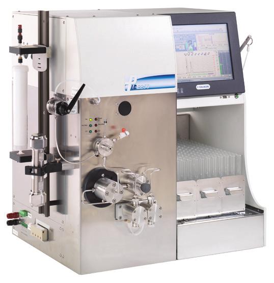 Specifications PLC 2050, PLC 2250, PLC 2500 Purification Systems Flow Rate / Max Pressure Performance Gradient Former Injection Valve Options Column Holder Detection Collection Control AC Mains