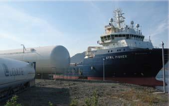 Saga Fjordbase Ship Bunkering Terminal Located in