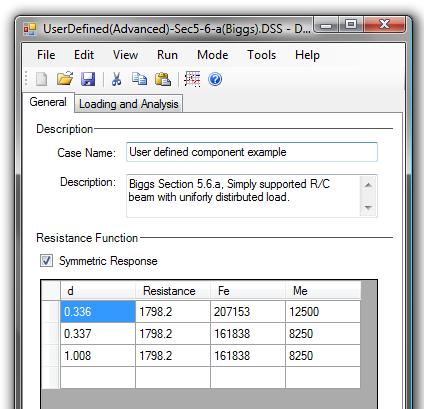 Figure 2-31 General tab for advanced user defined component.