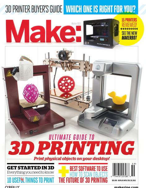 MAKE magazine MAKE is the first magazine devoted to DIY (do it yourself) technology projects, and is