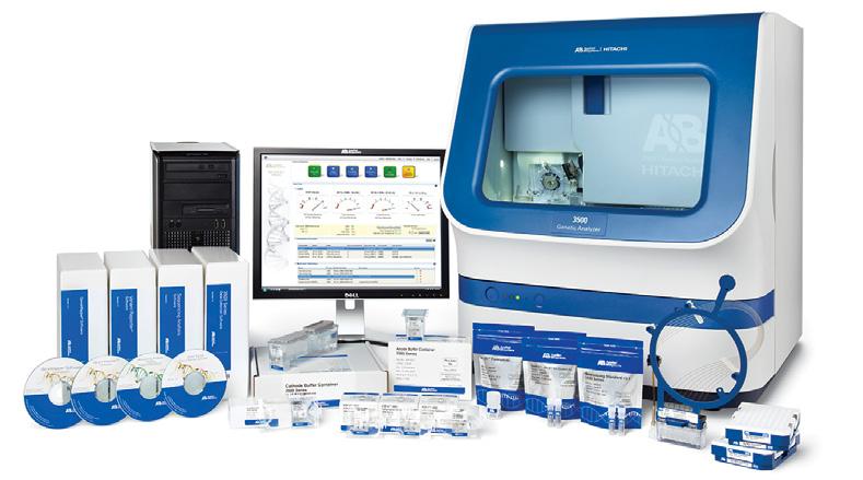 Bringing it all together The 3500 platform can run a wide variety of applications including de novo sequencing and resequencing (mutational profiling) as well as microsatellite analysis, MLPA, LOH,