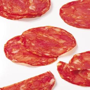 0 mm to 40,0 mm (1/8 to 1-9/16 ) Meat: Bacon, poultry ( breast,thigh-meat, regardless of whether it is fresh, frozen or cooked), cooked ham, salami end-pieces, cooked beef and for strip-cutting also