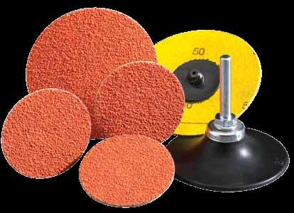 Speedlok Discs The 100% premium SG abrasive provides a high metal removal rate, even at medium pressure. Giving best part cut & finish on stainless steel, inconels, chromium cobalt or titanium.
