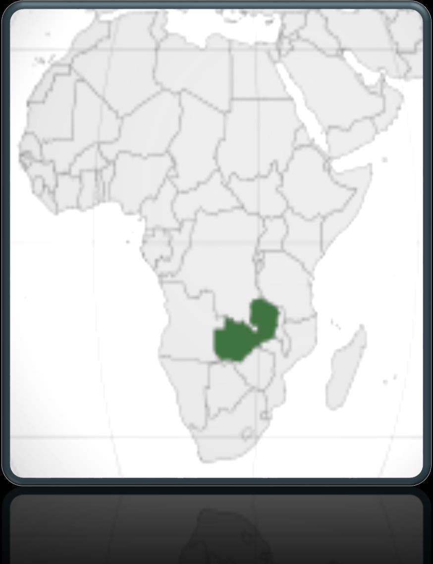 Map of Zambia Figure 2: Map of
