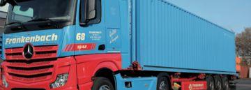 Additional trips on request Container sizes ISO and pallet width 20 / 30 / 40 / 45 / Reefer Types of trailer Standard
