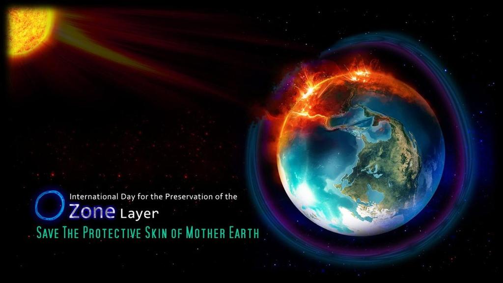 "International action on the ozone layer is a major environmental success story.