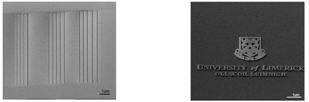 198 K. Arshak, M. Mihov Fig. 6. FIB image of 65 nm lines in 0.3 µm SPR660, exposed at Ga + FIB doses of 8.15 10-3, 1.2 10-2 and 1.6 10-2 C/cm 2 respectively. Fig. 7.