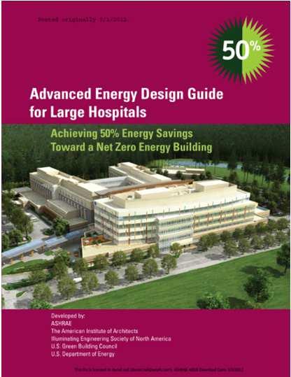 Advanced Energy Design Guides Four 50% Guides published and