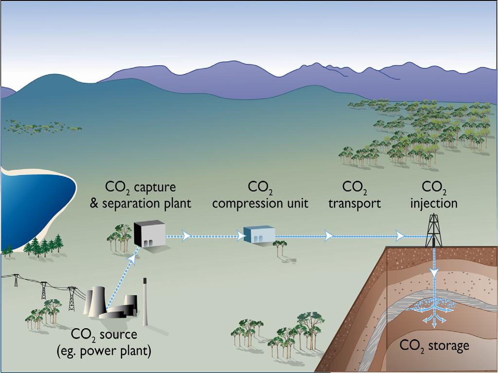 CO 2 capture and storage (CCS)