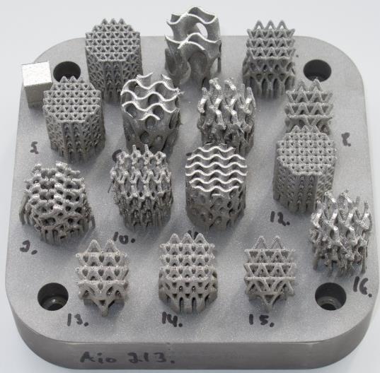 optimization Lattice structures Self-supporting structures Integrate