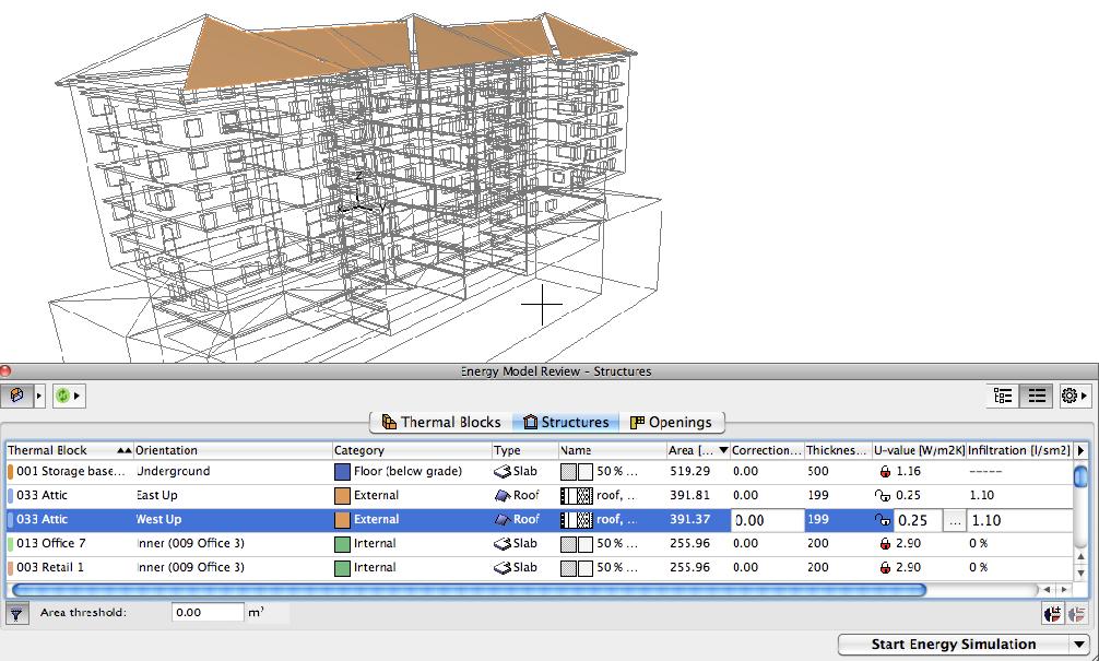 Step 8: Create the Construction Material Database For each significant assembly, input